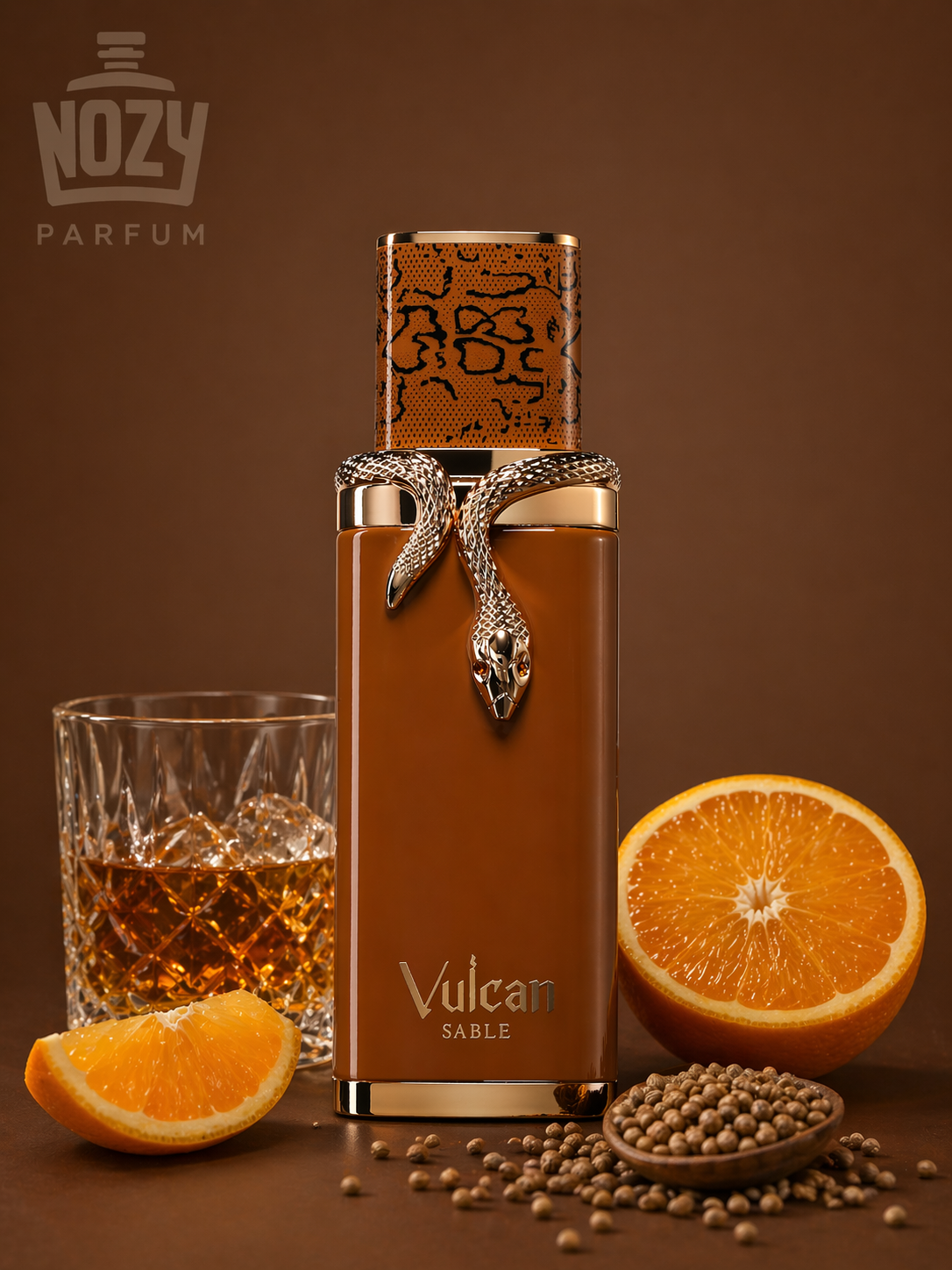 French Avenue Vulcan Sable EDP 1 Meleg. Édes. Addiktív. A Vulcan Sable a whisky és a sivatag találkozása – egy illat, ami nyomot hagy.