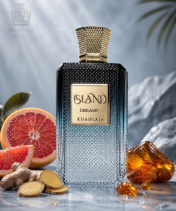 Khadlaj Island Dreams Extrait de Parfum – citrusos, friss-fűszeres férfi illat ámbrás mélységgel.