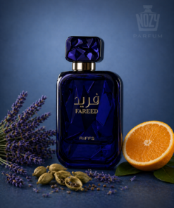 Riiffs Fareed Eau de Parfum – aromás-fűszeres és fás férfi illat elegáns üvegben.