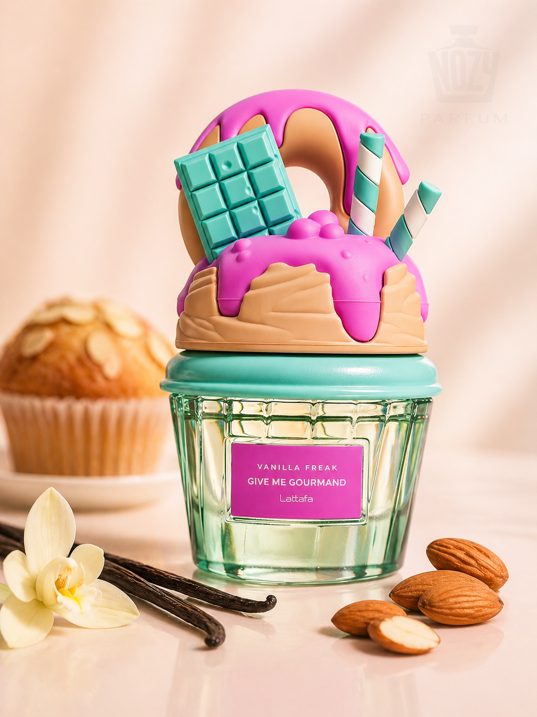 Lattafa Give Me Gourmand Vanilla Freak EDP 1 Édes. Krémes. Függőséget okoz. A Vanilla Freak olyan, mint a kedvenc desszerted – illat formájában.