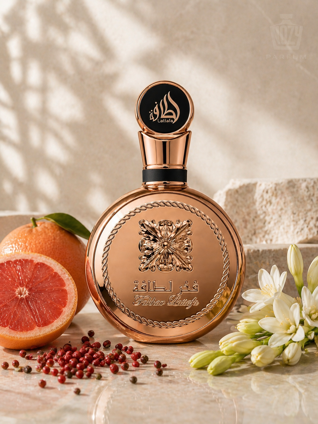 Lattafa Fakhar Gold Extrait EDP 1 Friss. Luxus. Addiktív. A Fakhar Gold az az illat, ami minden belépésedet emlékezetessé teszi.