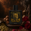 Rayhaan Tiger Extrait de Parfum – intenzív fűszeres-fás férfi illat elegáns üvegben.