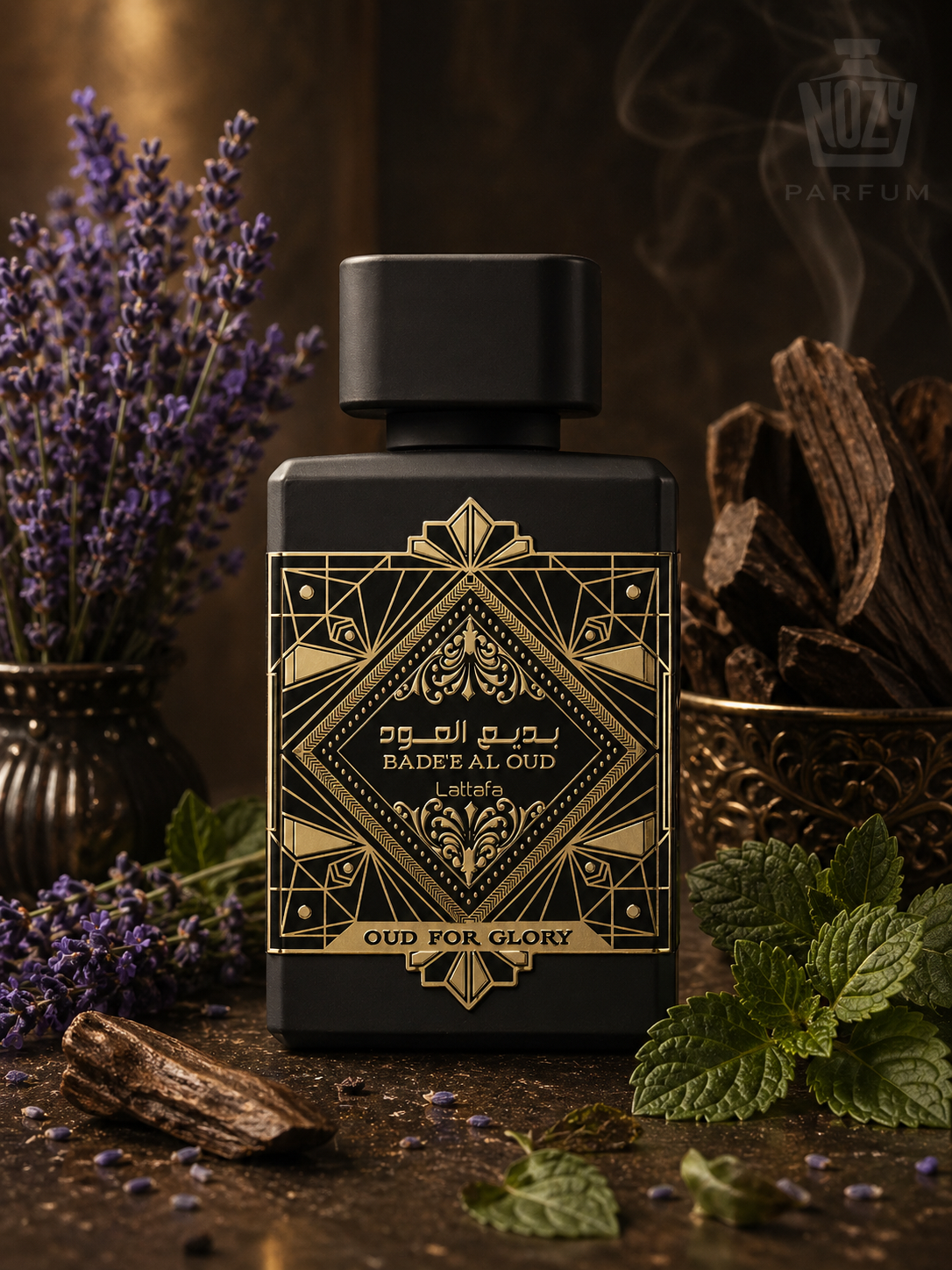 Lattafa Badee Al Oud Oud For Glory EDP 1 Erő. Mélység. Luxus. Az Oud For Glory nem csak illat – jelenlét.