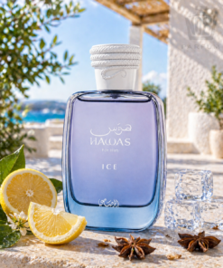 Rasasi Hawas Ice Eau de Parfum – jeges friss férfi illat gyümölcsös és aromás jegyekkel.