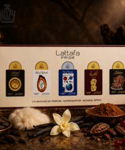 Lattafa Pride Collection Mini Set 03 luxus mini parfümszett elegáns dobozban.