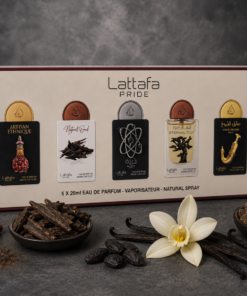 Lattafa Pride Box 2 luxus parfümszett elegáns díszdobozban.