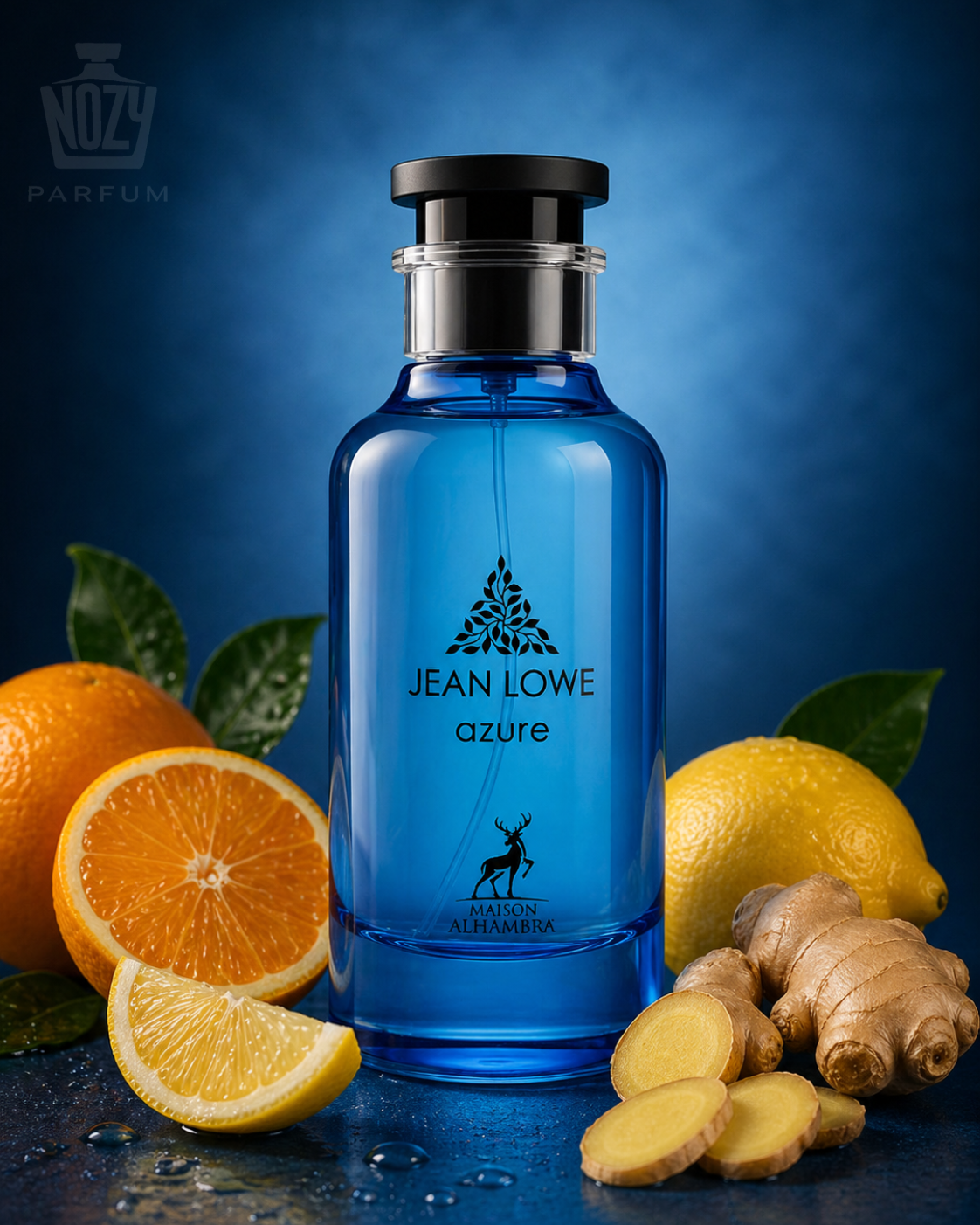 Maison Alhambra Jean Lowe Azure EDP 1 Maison Alhambra Jean Lowe Azure Eau de Parfum – citrusos uniszex illat mandarinnal és gyömbérrel.