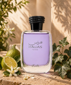 Rasasi Hawas For Him Eau de Parfum – friss vizes-aromás férfi illat citrusos és tengeri jegyekkel.