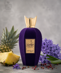 Zimaya Rabab Gems Eau de Parfum – gyümölcsös-virágos uniszex illat ambroxánnal és vaníliával.