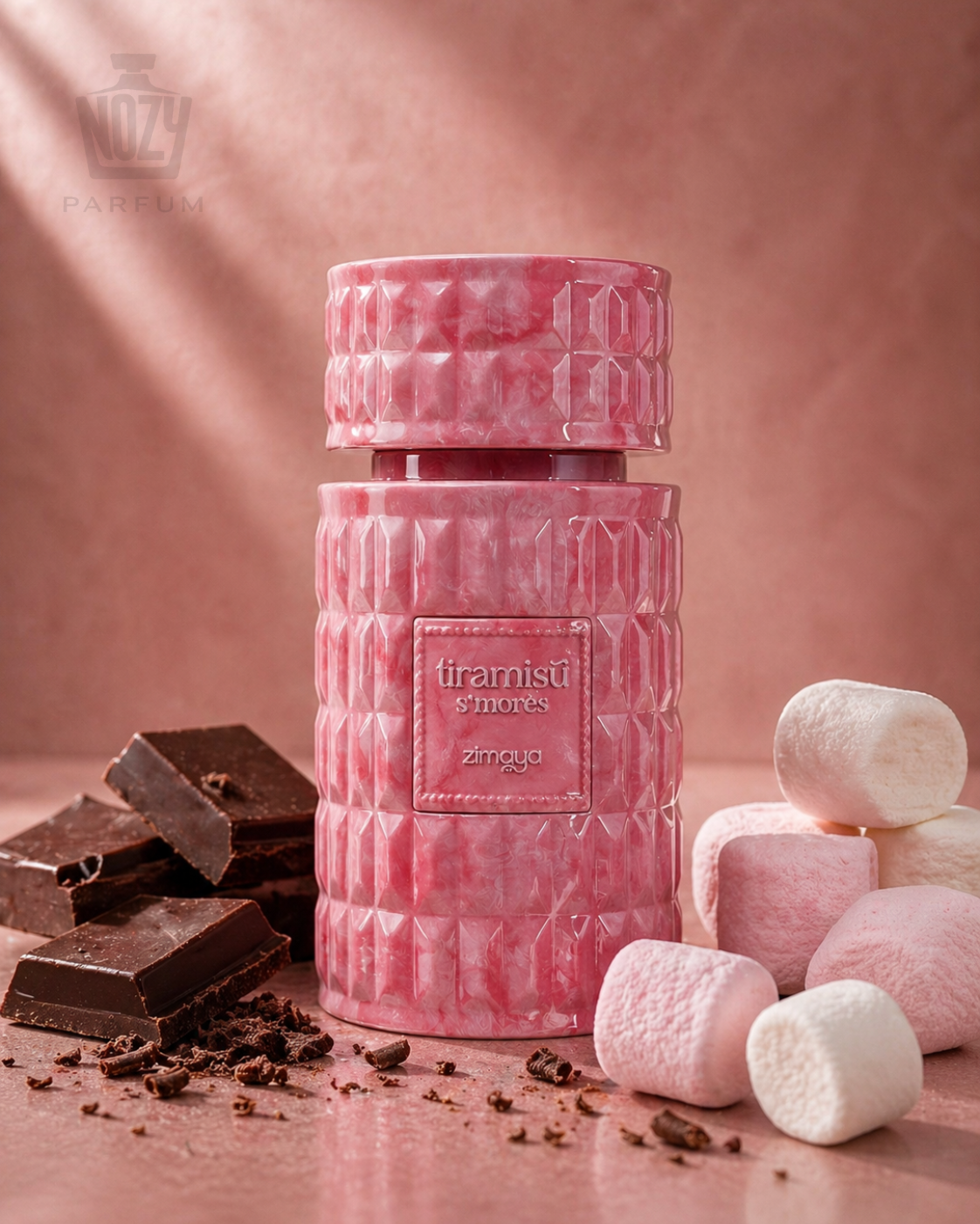Zimaya Tiramisu S’Mores EDP 1 Zimaya Tiramisu S’Mores Eau de Parfum – mályvacukros, csokoládés gourmand uniszex illat.