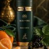 Maison Alhambra Sceptre Malachite EDP 4 Trópusi niche illat mandarinnal, fekete ribizlivel és fás-fűszeres jegyekkel.