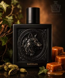 Nozy 45 Rayhaan Wolf férfi parfüm kardamommal, karamellel és ámbrás fás jegyekkel.
