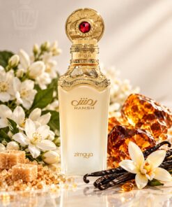 Zimaya Ramsh Diva női Eau de Parfum krémes vanília, jázmin és meleg ámbra illatjegyekkel.