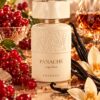 Khadlaj Panache Angel Dust Extrait de Parfum 4 Khadlaj Panache Angel Dust Extrait de Parfum vanília, mandarin, piros ribizli, tubarózsa, rum, szantálfa, tejszínhab és benzoin illatjegyekkel.