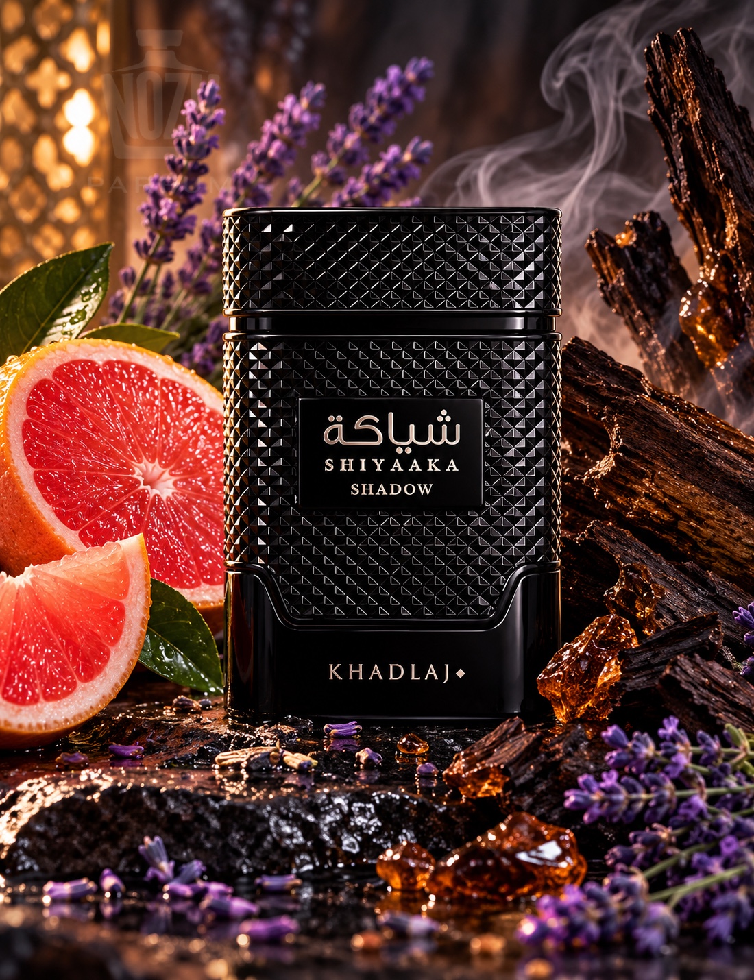 Khadlaj Shiyaaka Shadow EDP 1 Khadlaj Shiyaaka Shadow Special Edition Eau de Parfum friss, citrusos, aromás és fás karakterű elegáns férfi illat.