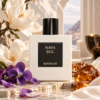 Nava Sol Eau de Parfum szapodilla, magnólia, ibolya, szantálfa, ámbra és pézsma illatjegyekkel.