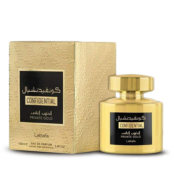 Lattafa Confidential Private Gold Eau de Parfum 2 Lattafa Confidential Private Gold Eau de Parfum - Image 2
